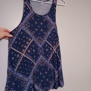 Navy tank top